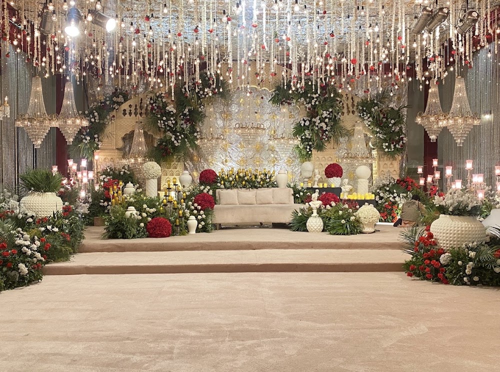 White Rose Marquee Interior