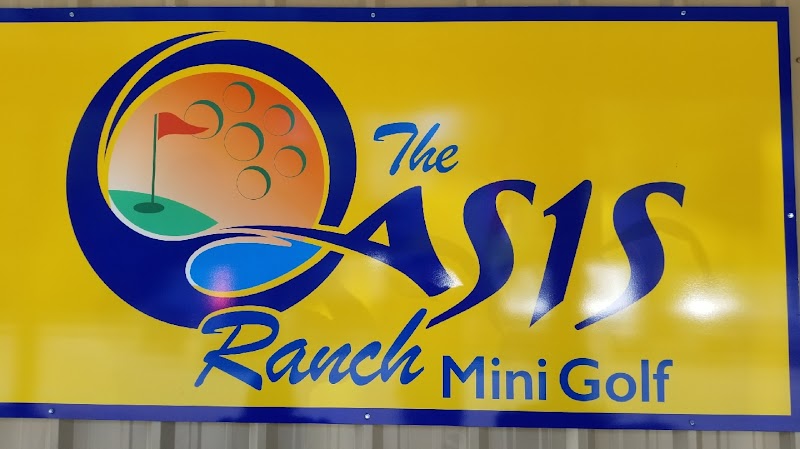 Oasis Ranch Mini Golf banner