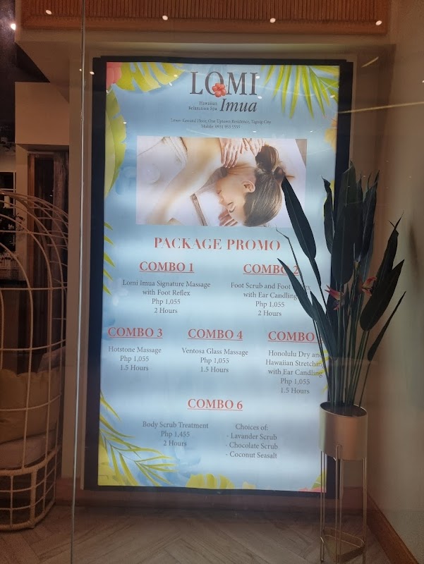 Lomi Imua relaxation hawaiian spa
