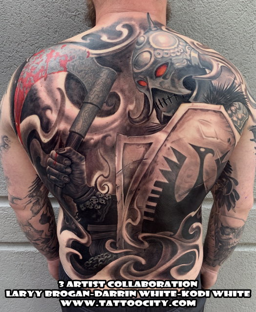 Tattoo City by Larry Brogan tattoo work — photo 2