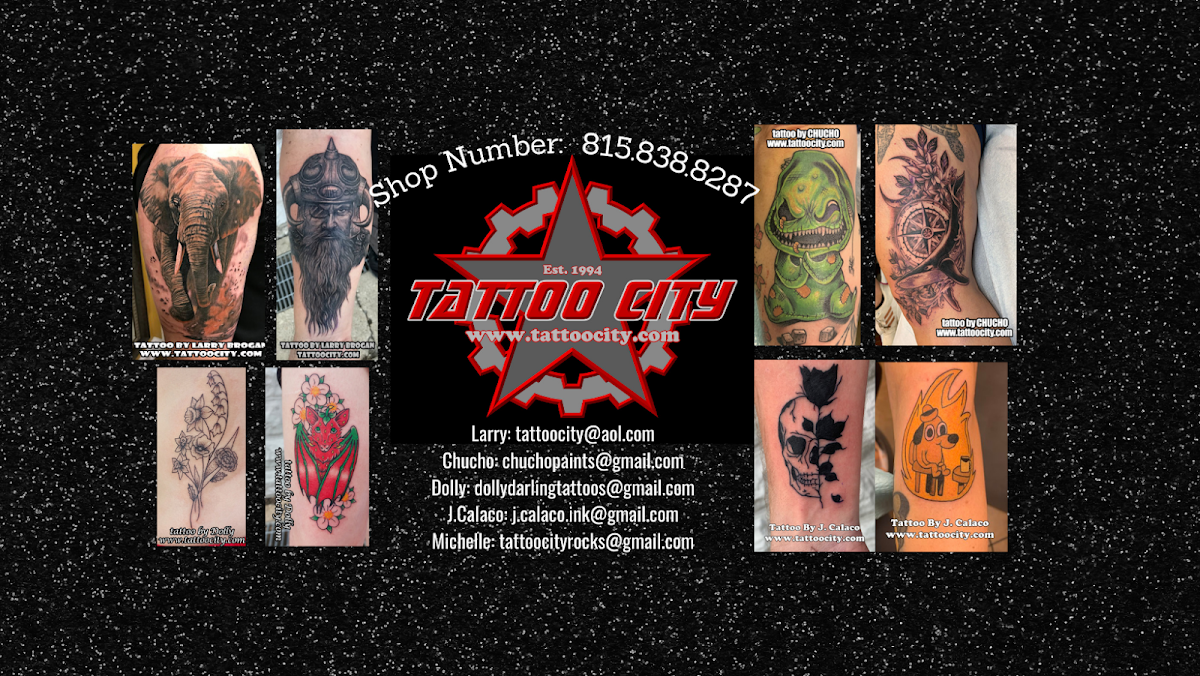 Tattoo City by Larry Brogan — tattoo studio near Joliet