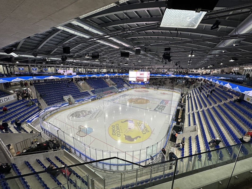 Nuova Valascia (Gottardo Arena) exterior — Ambrì (Quinto), Ticino, Switzerland