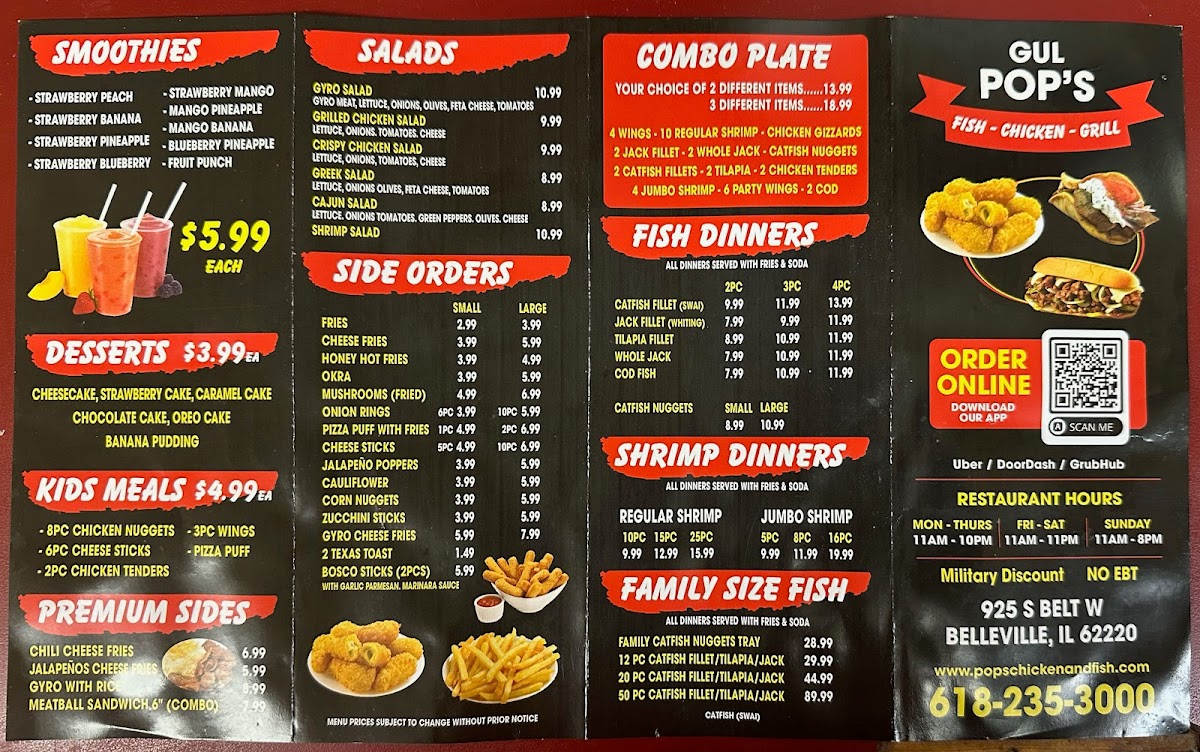 Pop’s Fish & Chicken ,convenience and vape store. photo 2