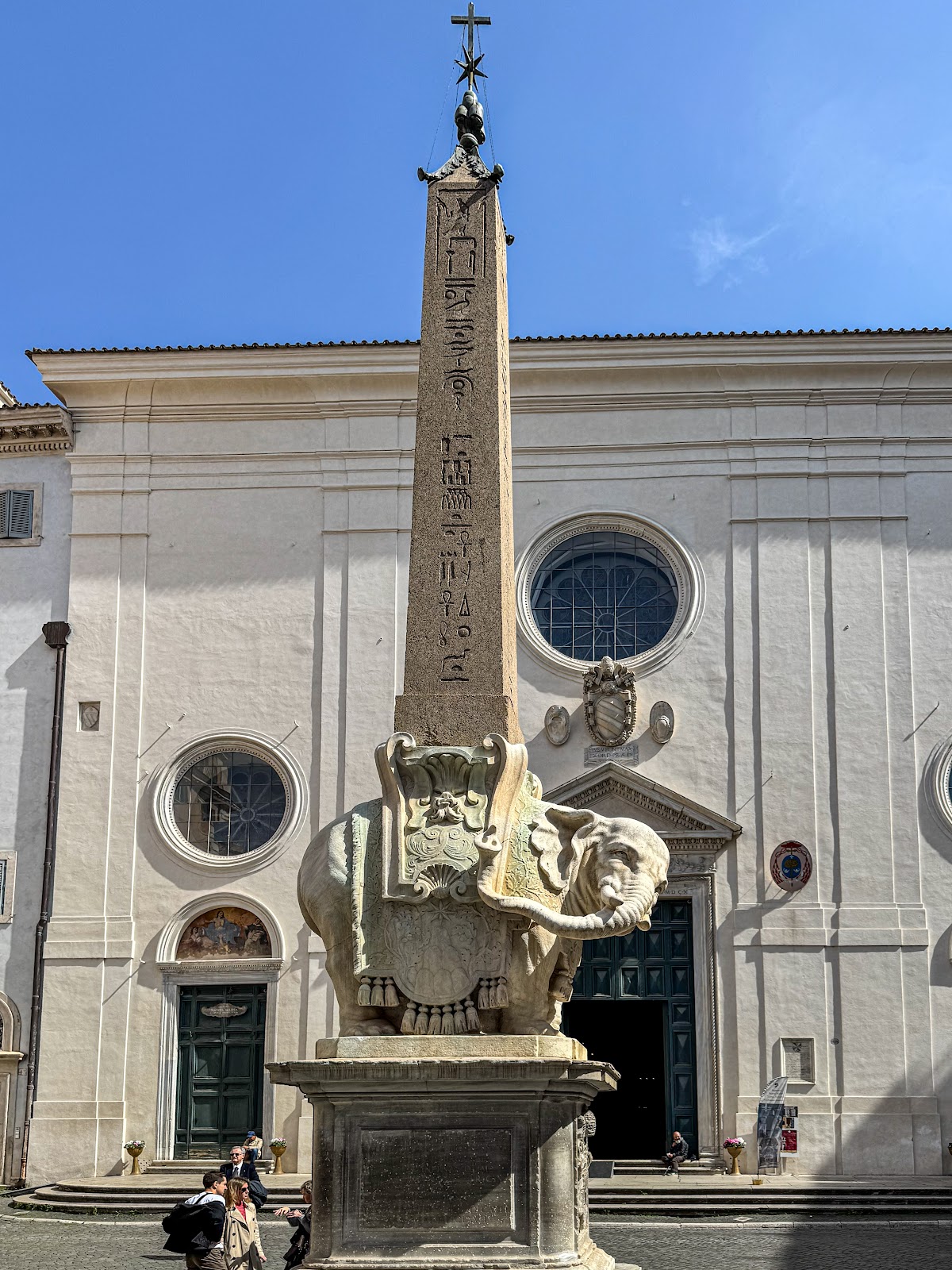 Elephant and Obelisk