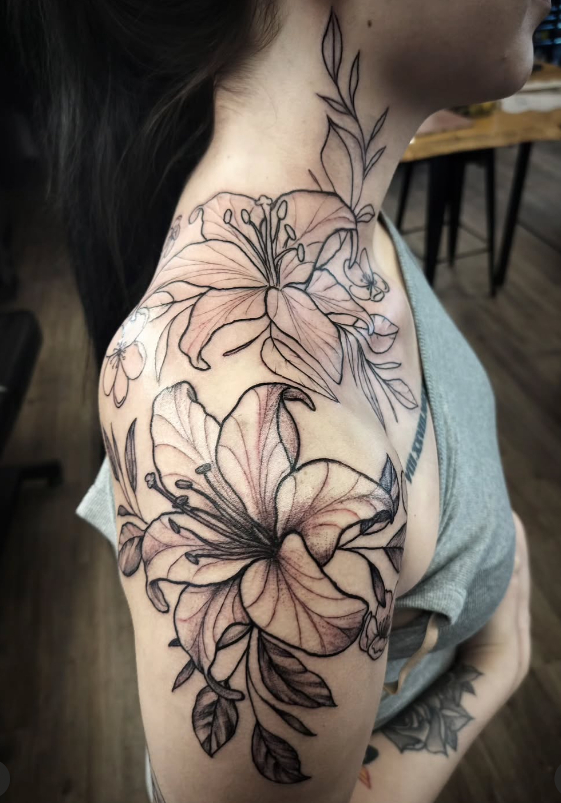 True Blue Tattoo tattoo work — photo 2