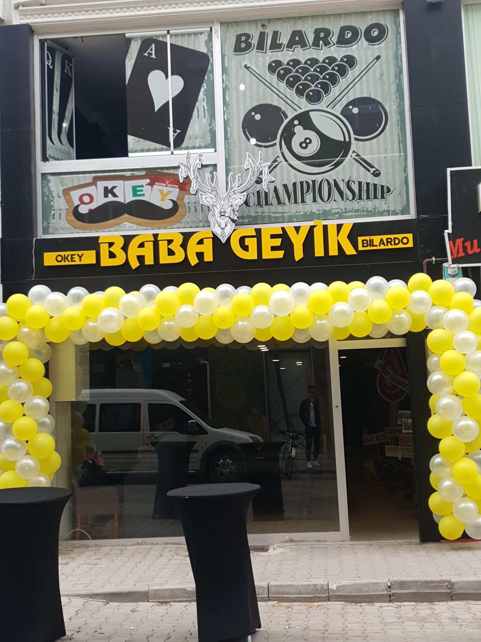 Baba Geyik Karaman korku evi bilardo mekanı