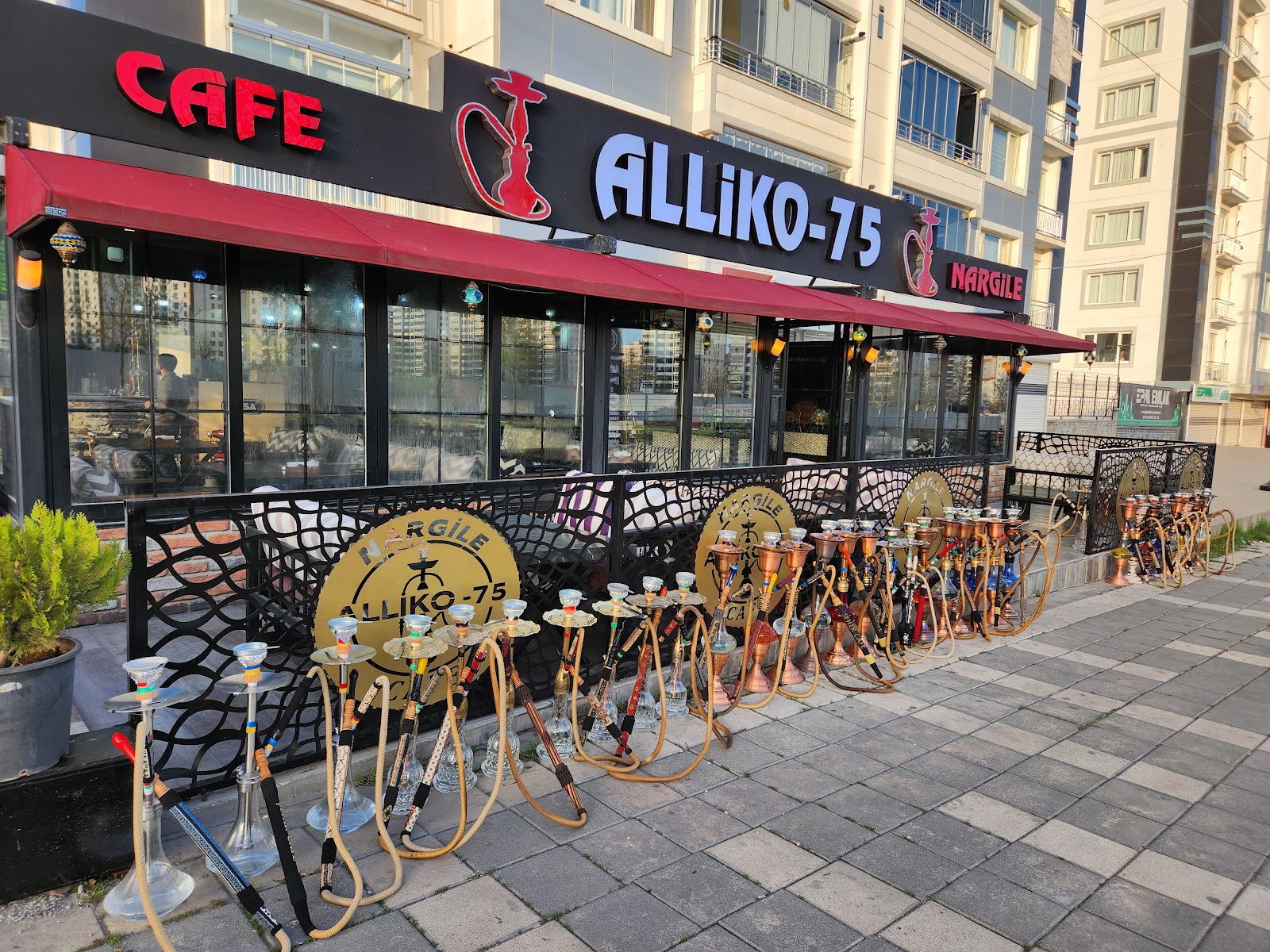 Alliko-75 Cafe - Nargile Lounge Diyarbakır Kayapınar mekanı