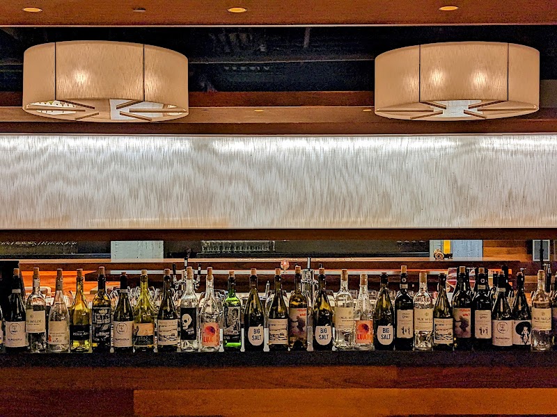 Extensive menu of hard-to-find wines and beers
