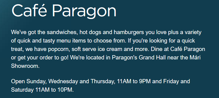 Café Paragon photo 3