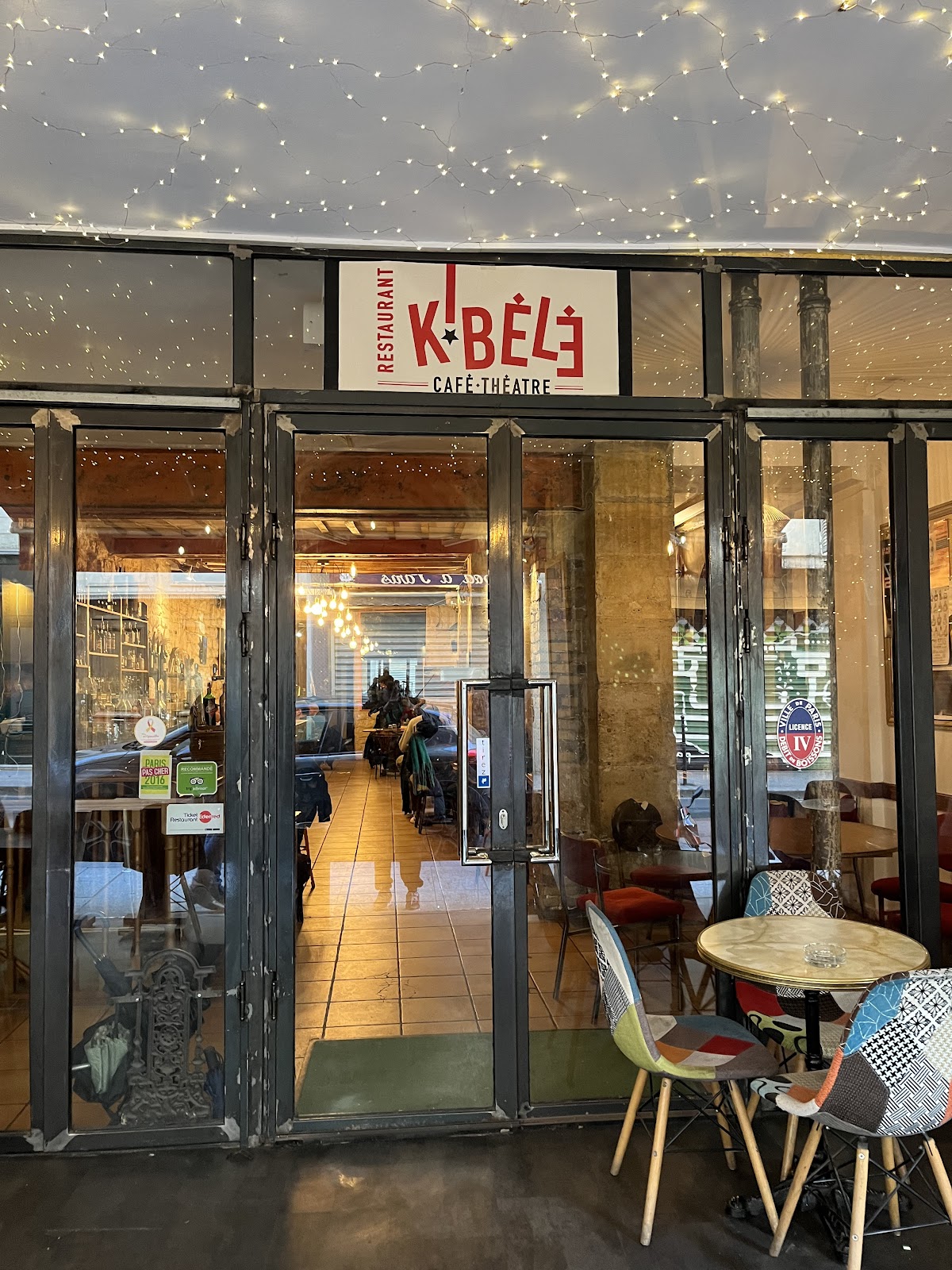 Le Kibele, vue extérieure