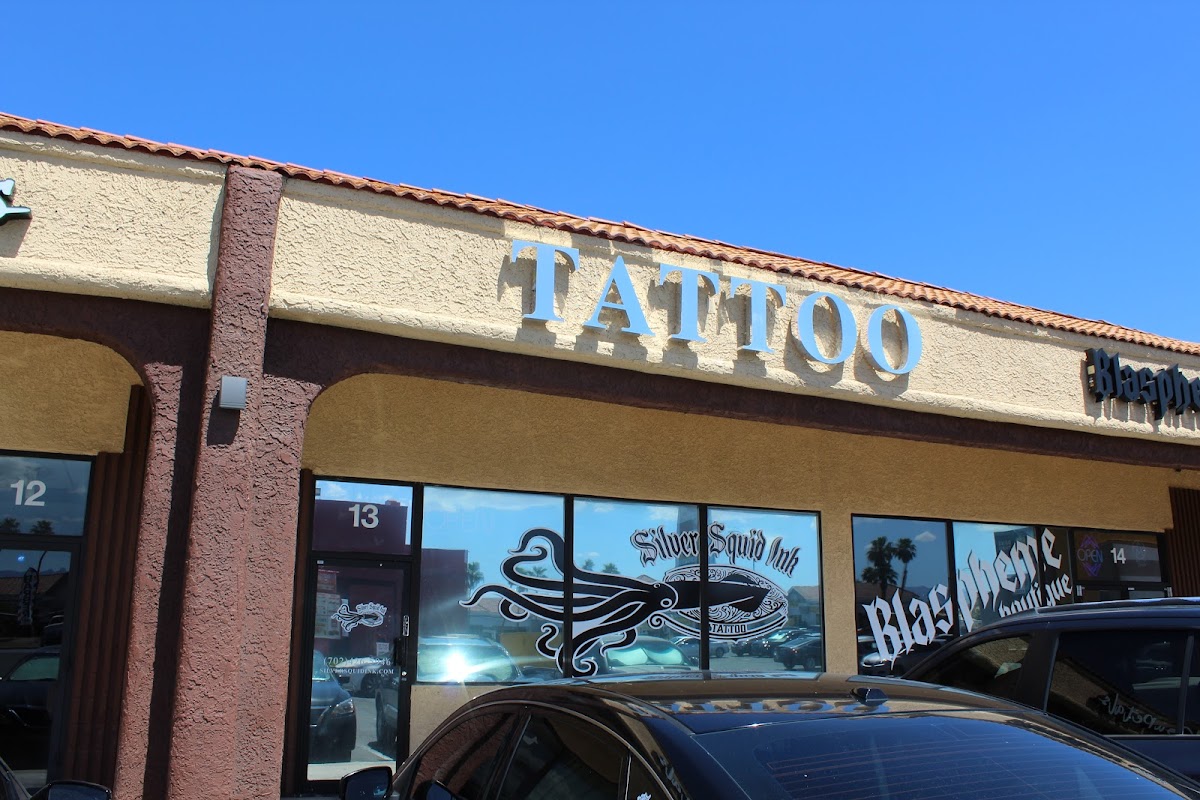 Silver Squid Ink Tattoo & Piercing tattoo parlor in Las Vegas, NV