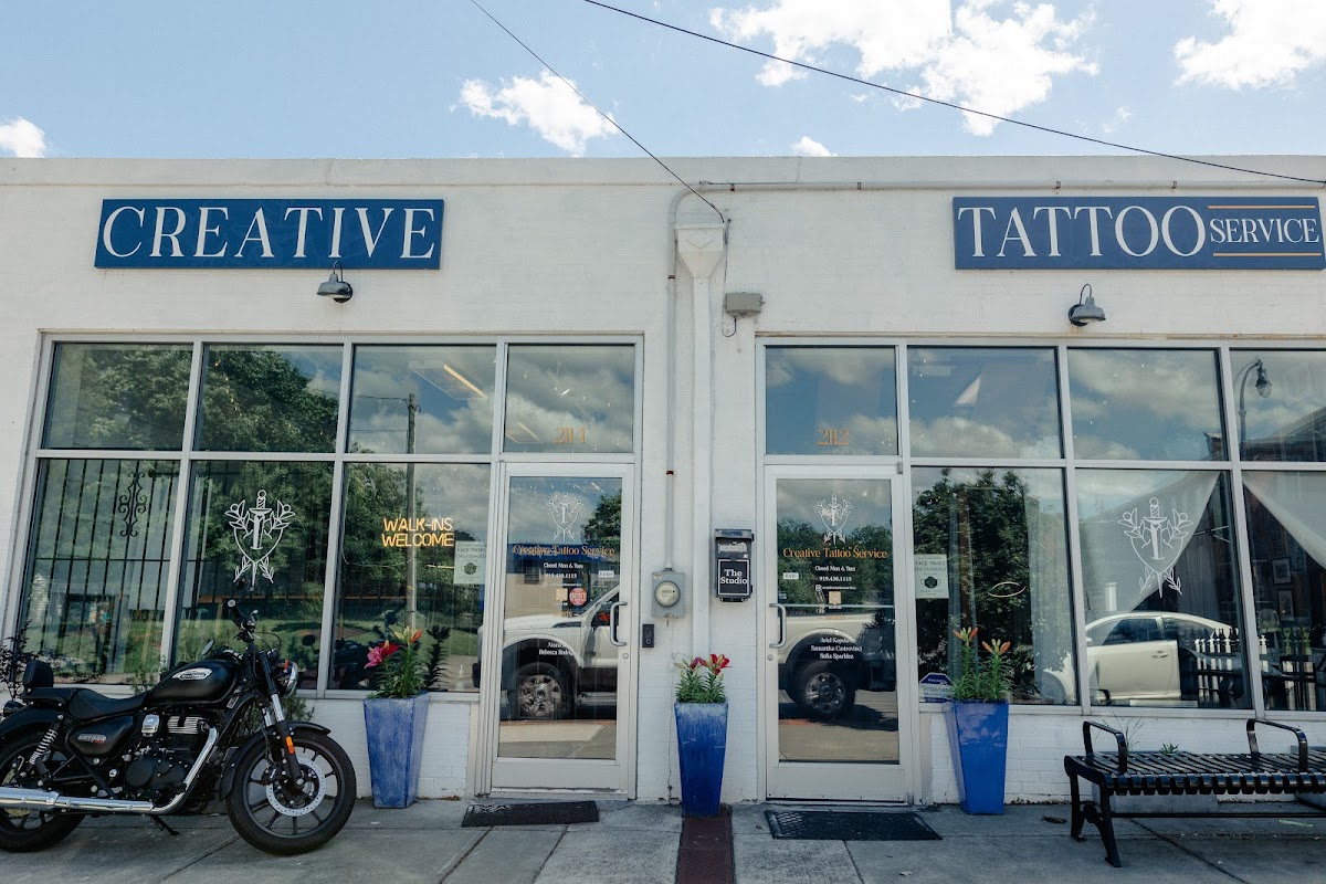 Creative Tattoo Service — tattoo studio near Durham
