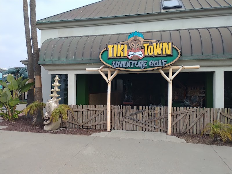 Tiki Town Adventure Golf banner