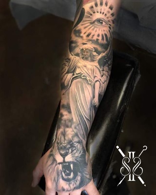 Entombed Tattoo tattoo work — photo 2