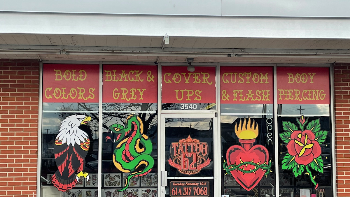 Tattoo 62 — tattoo studio near Grove City