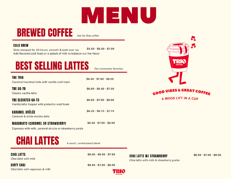 Trio Coffee house Palmdale photo 4