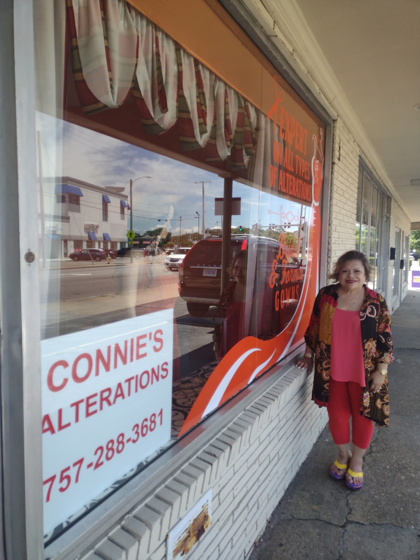 Connie's Alteration office