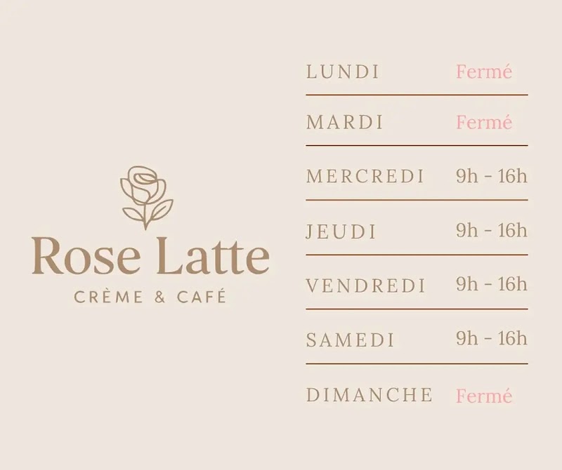 Rose Latté - Café photo 3
