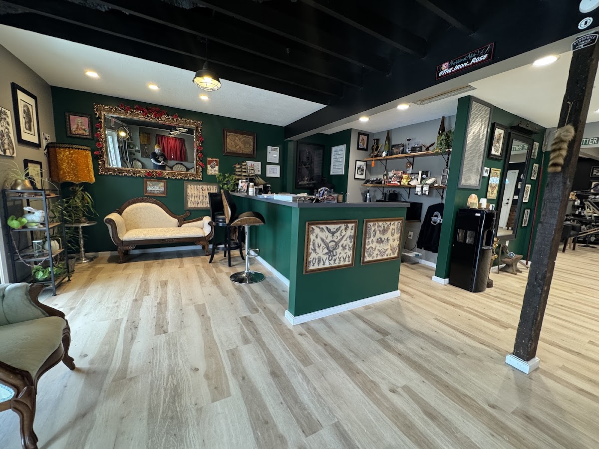 Iron Rose Tattoo tattoo parlor in Lee's Summit, MO