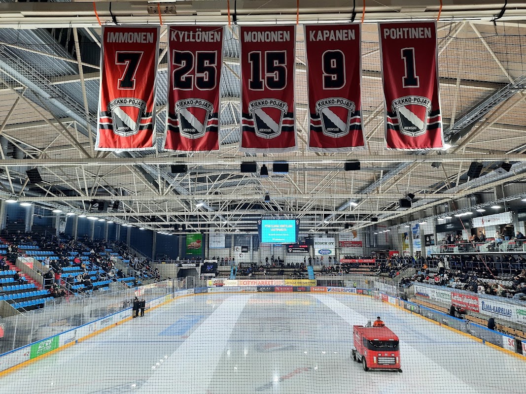 Mehtimäki Ice Hall (Joensuu Arena) exterior — Joensuu, Finland