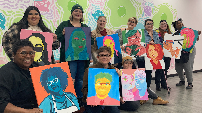 Pink Yolk Paint & Sip Art Studio — Art Studio in Duncanville
