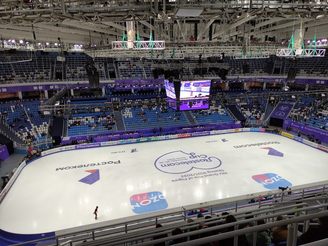 Iceberg Skating Palace (Айсберг) exterior — Sochi, Russia