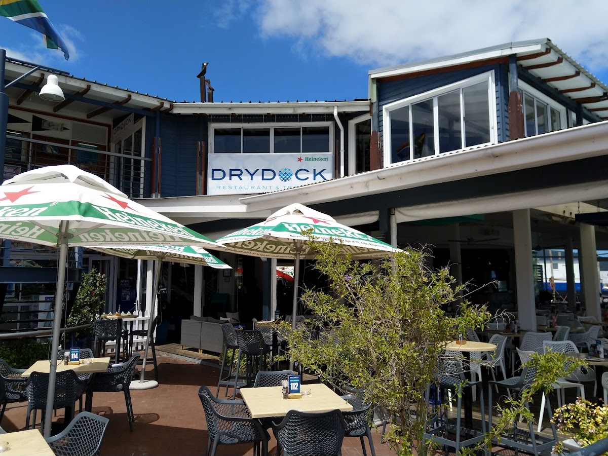 Drydock Food Co restaurant in Knysna, Garden Route