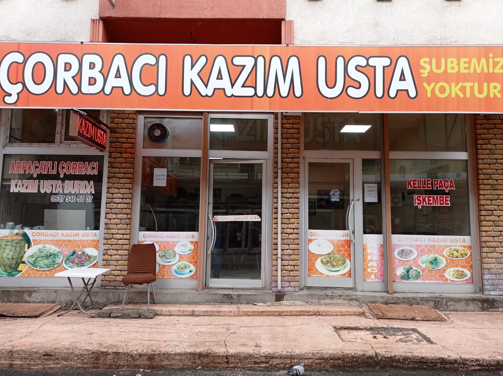 Çorbacı Kazım Usta mekanı