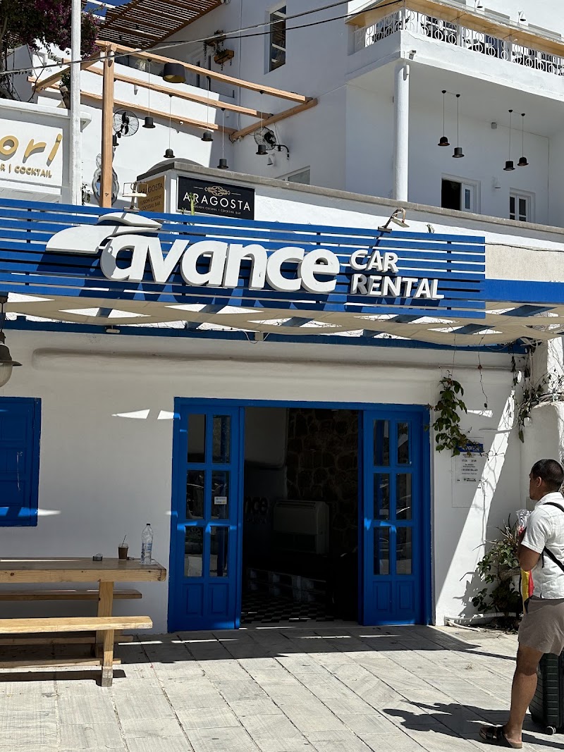Avance Rent a Car Milos port