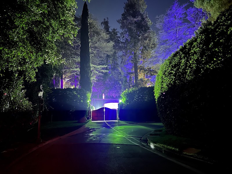 Playboy Mansion gate