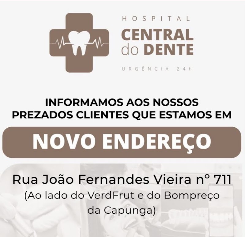 Hospital Odontológico Central do Dente - Urgência e Emergência 24 Horas em Recife.
