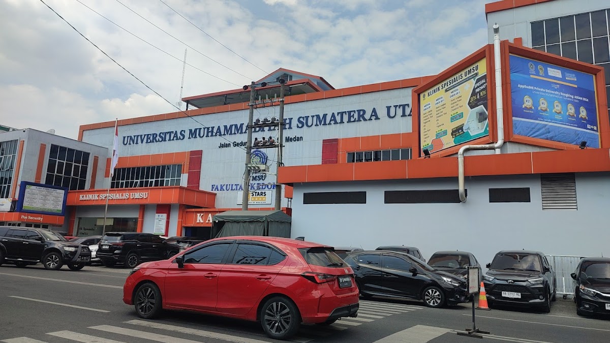 Gedung A Fakultas Kedokteran Universitas Muhammadiyah Sumatera Utara