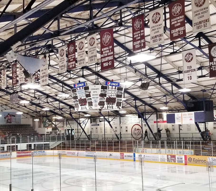Whitney Forum exterior — Flin Flon, Canada