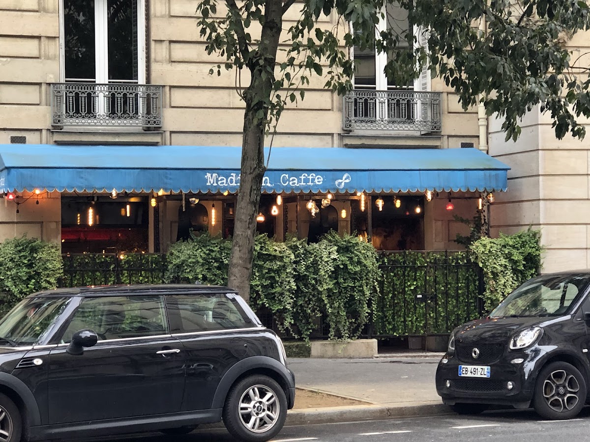 Madison Caffe, vue extérieure