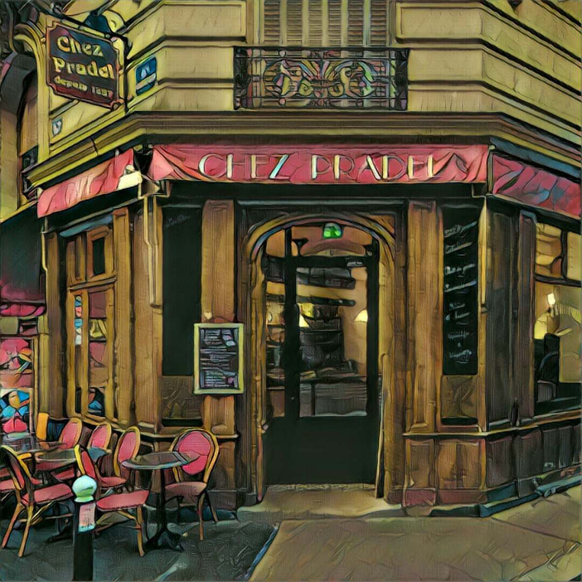 Chez Pradel, vue extérieure