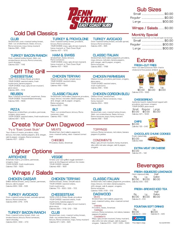 Photo by Penn Station East Coast Subs