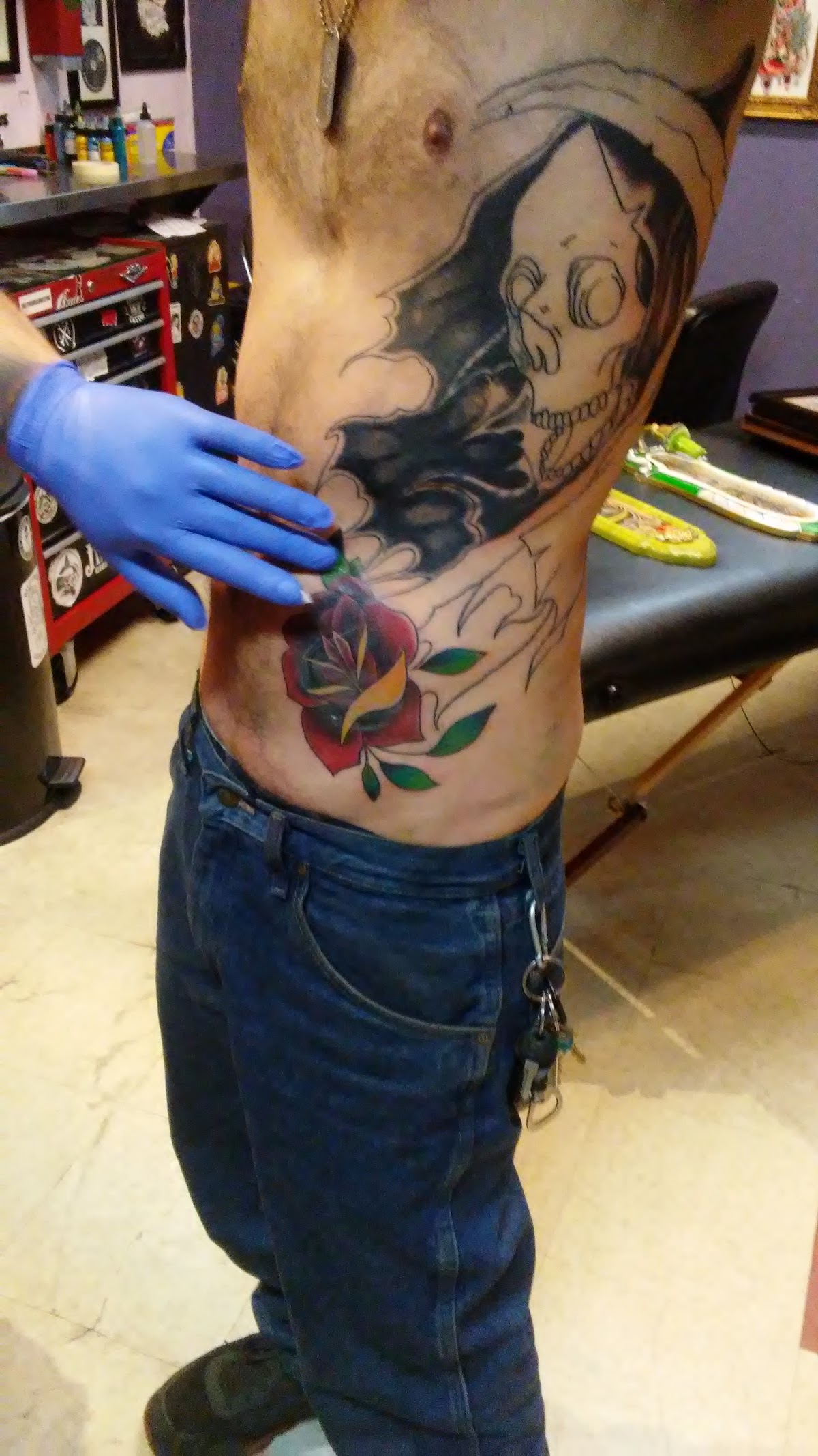 Crystal Dagger Tattoo tattoo work — photo 2