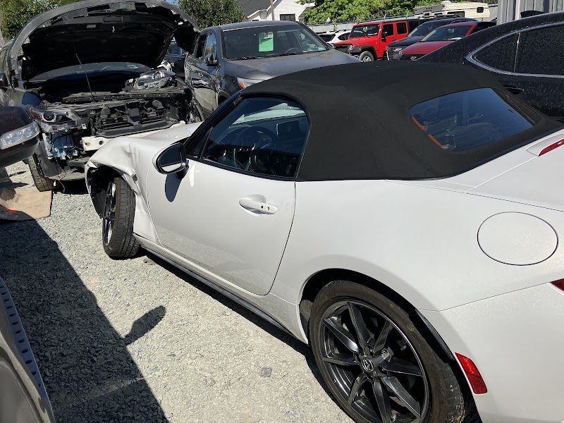 Customer vehicle ready for pickup after professional collision repair