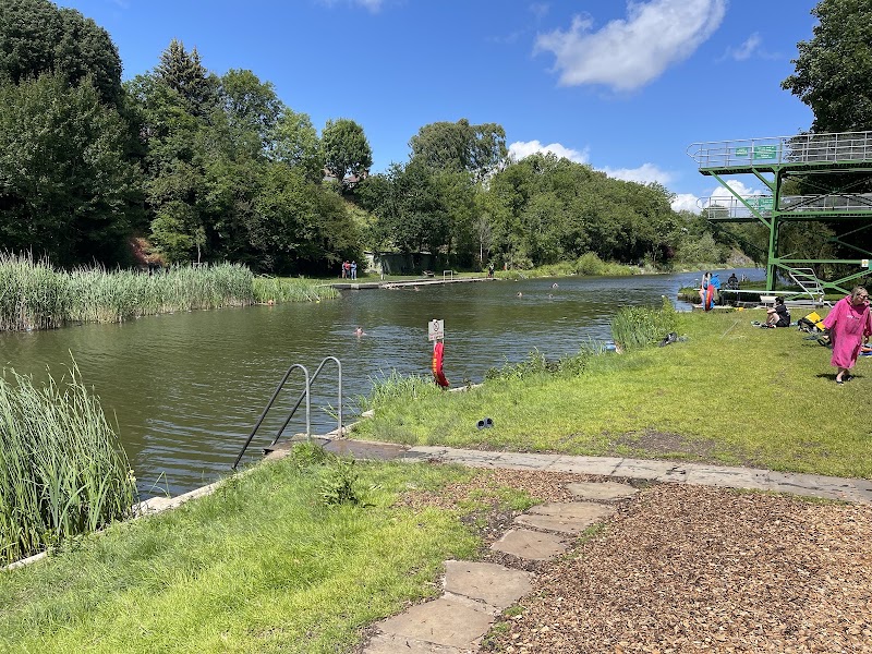 Henleaze Lake in Henleaze, Bristol