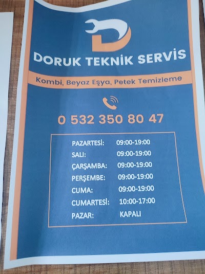 Doruk Teknik- Kombi Tamir Bakım Petek Temizleme - Kombi Servisi