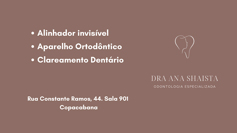 Ana Shaista Domingues - Ortodontista | Alinhadores invisíveis