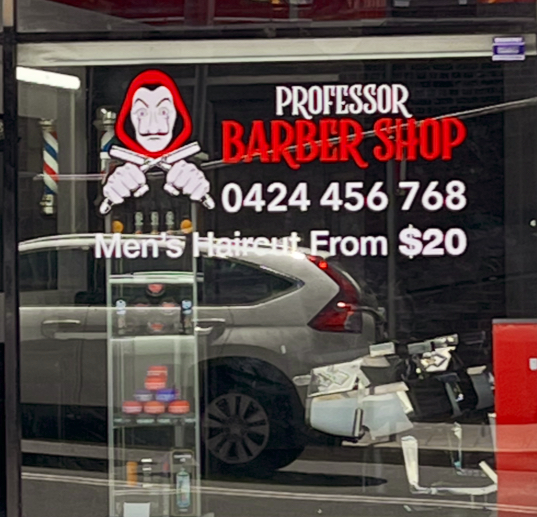 Professor Barber shop photo 1