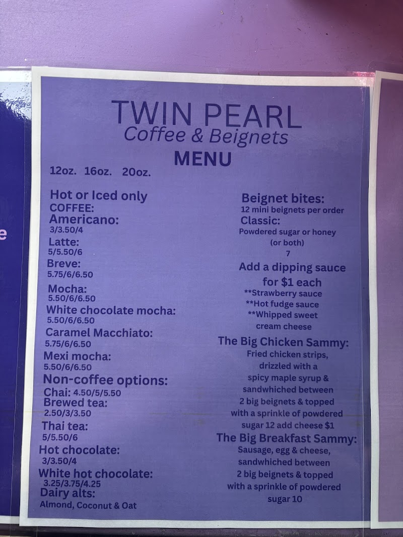 Twin pearl coffee and beignets photo 3