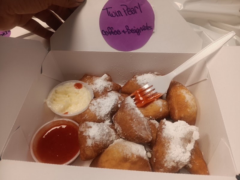 Twin pearl coffee and beignets photo 1