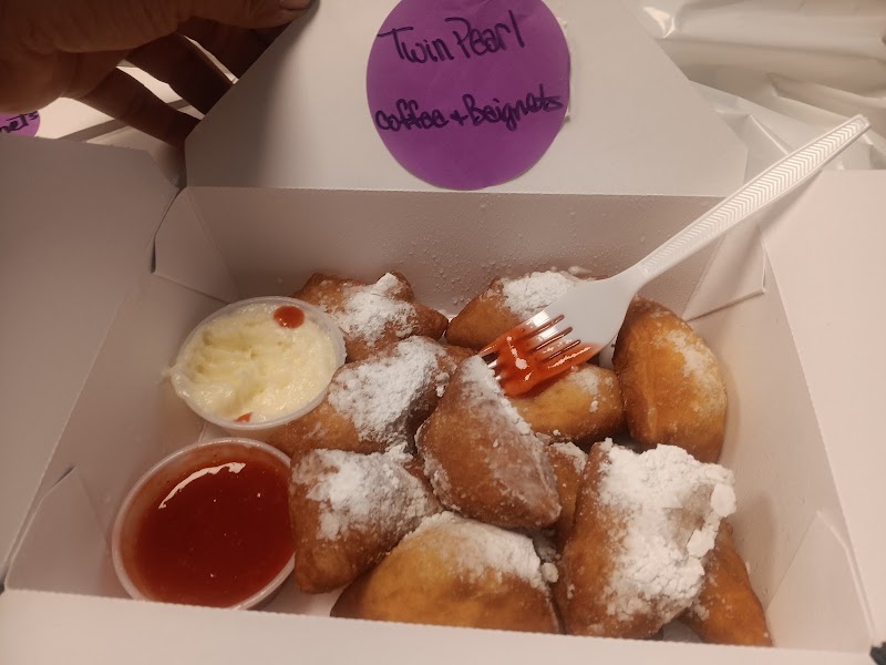 Twin pearl coffee and beignets photo 1