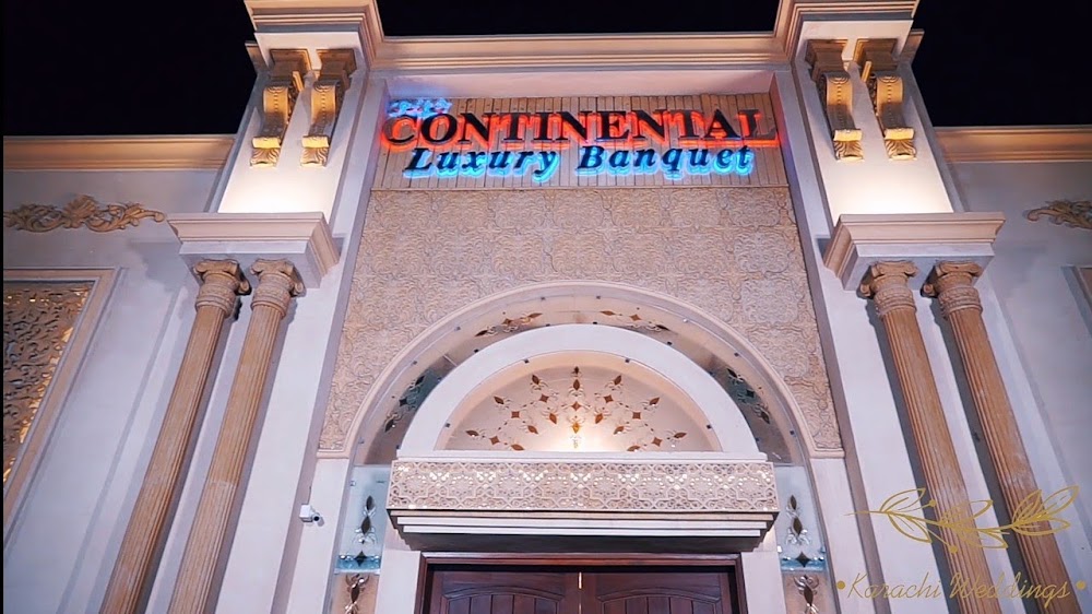 The Continental Luxury Banquet venue exterior