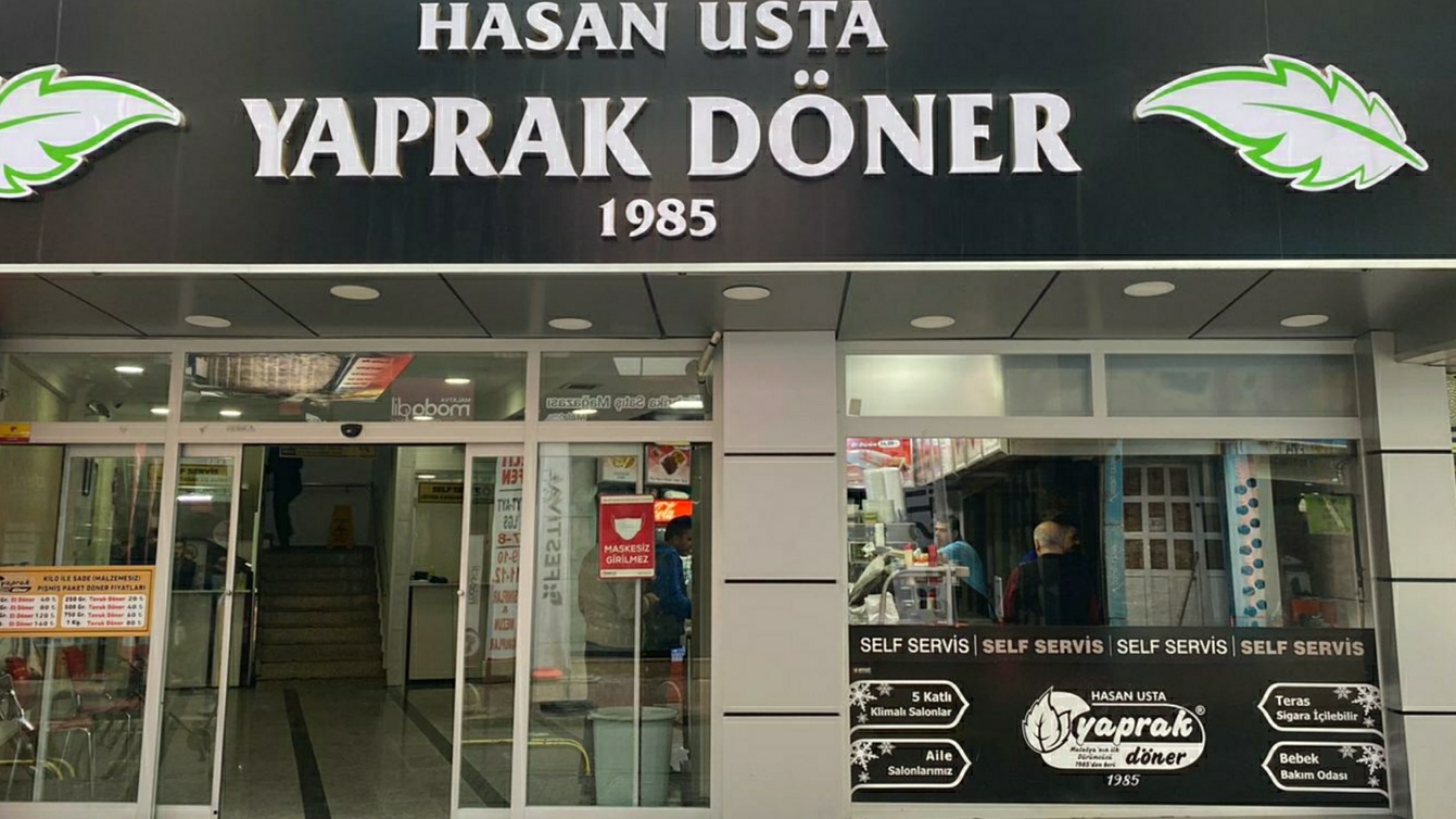Hasan Usta Yaprak Döner mekanı