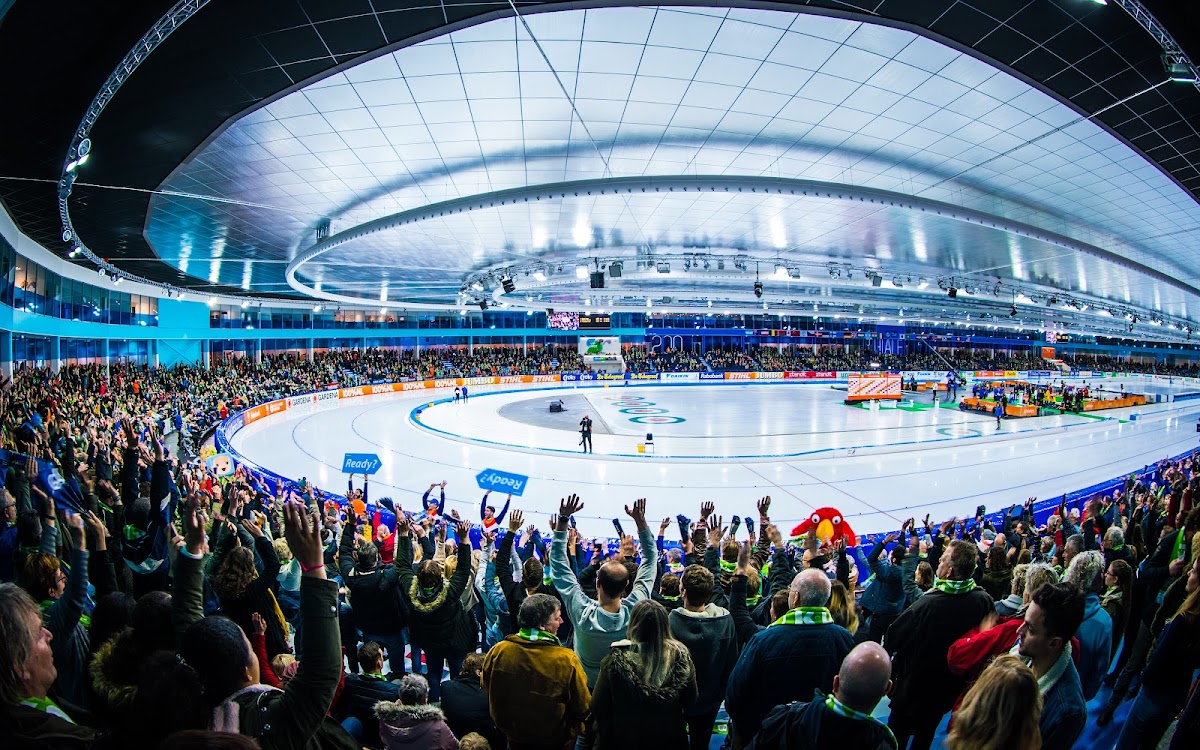 Thialf exterior — Heerenveen, Friesland, Netherlands