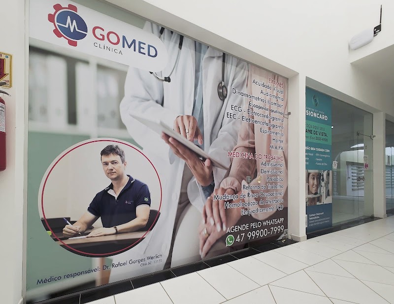Clínica Gomed - Medicina e Segurança do trabalho em Joinville - Filial Centro