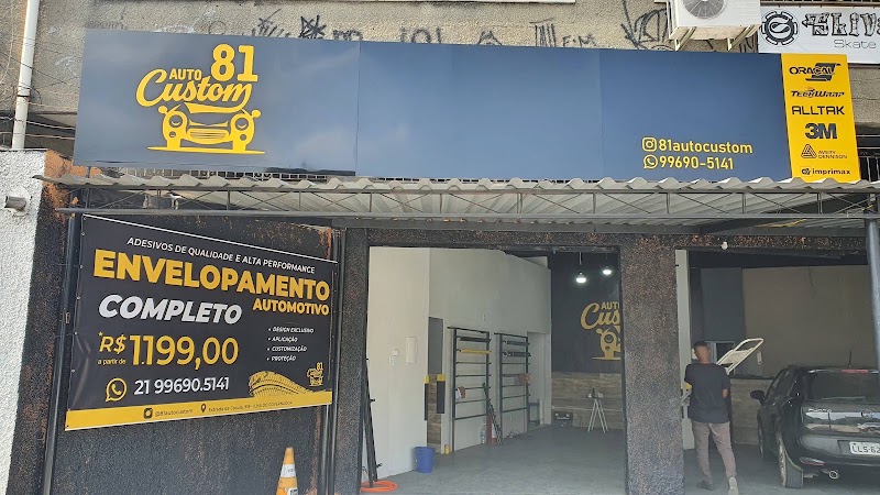 81 Auto Custom - Envelopamento Automotivo